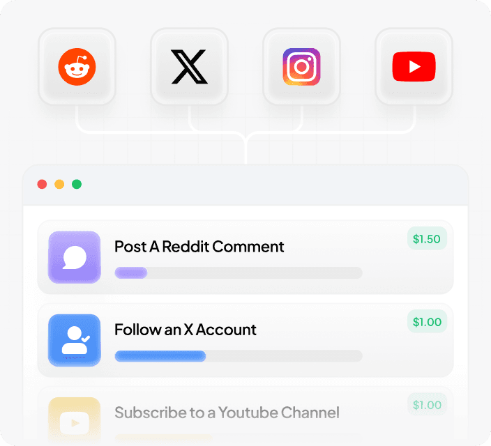 Simple tasks illustration
